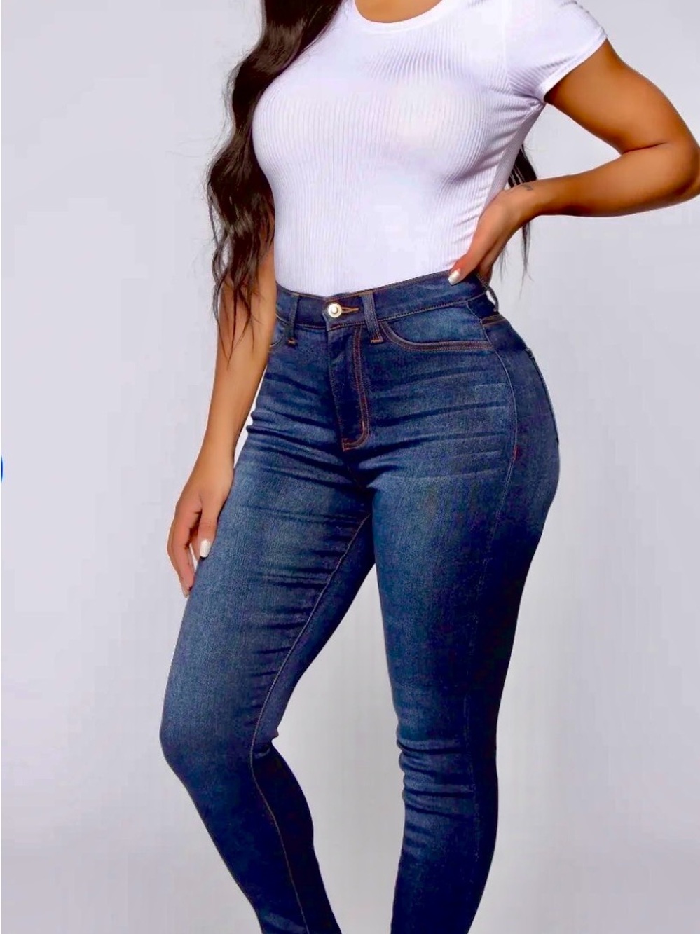 Fashion Nova Eva Super Soft Curvy Skinny Jeans|Size 3